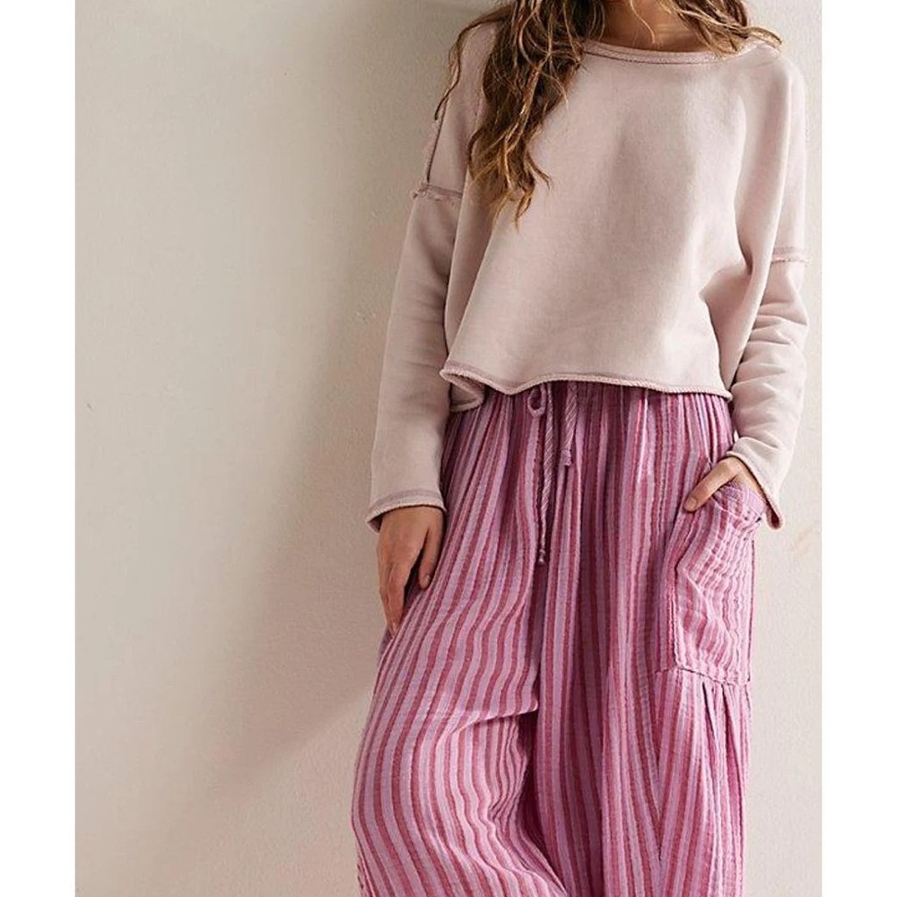 Free People Bubblegum Quinn Pant